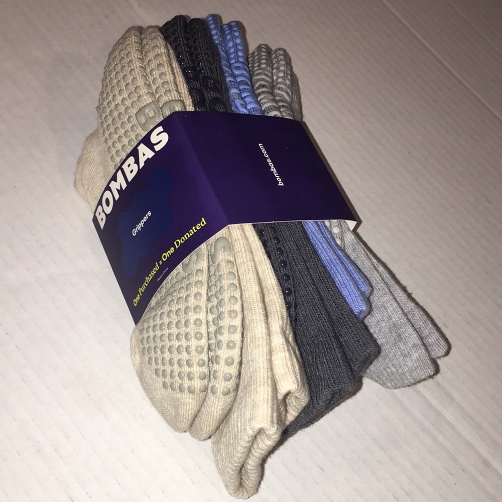 NWT Bombas calf/crew socks | pack of 4 | medium